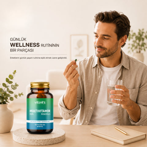 Vitanil's Multivitamin Men 60 Kapsül