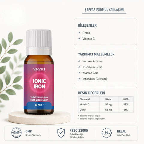 Vitanil's Demir Damlası 30 ml
