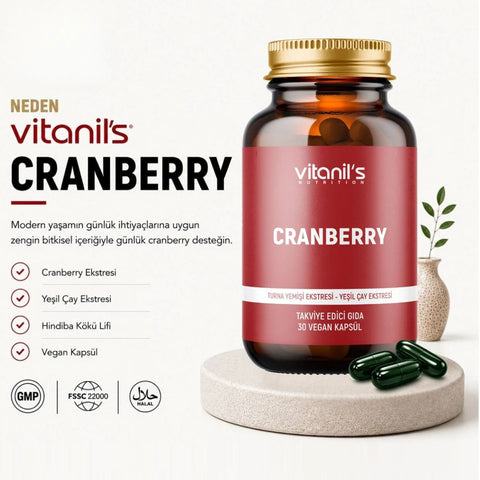 Vitanil's Cranberry 30 Kapsül