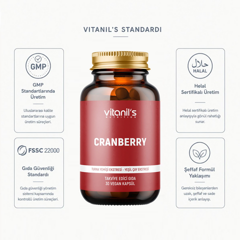 Vitanil's Cranberry 30 Kapsül