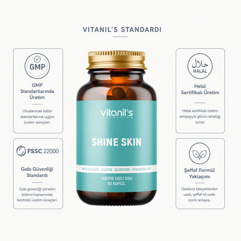 Vitanil's Shine Skin 60 Kapsül