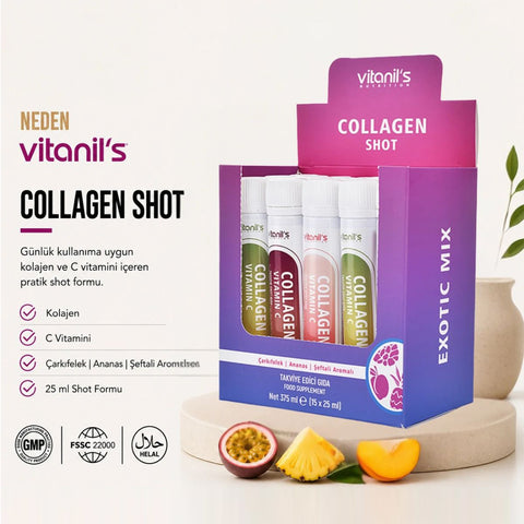 Vitanil's Collagen Exotic Mix 15 Şişe