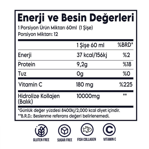 Vitanil's Marine Collagen 12 Şişe