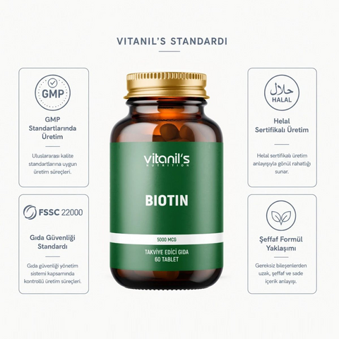 Vitanil's Biotin 60 Tablet